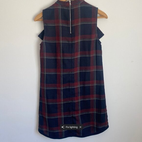 Revolve x Suno Ruffle Tunic Dress Wool/Silk Size 0 Made in USA - Picture 5 of 16